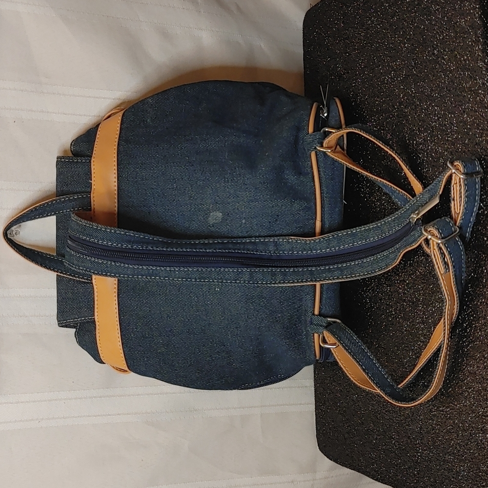 Blue Jean Backpack - Picture 2 of 6